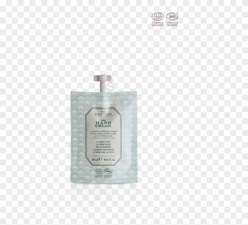 Organic Certified, The Hand Cream, 20 Ml, The Rerum - Glass Bottle Clipart