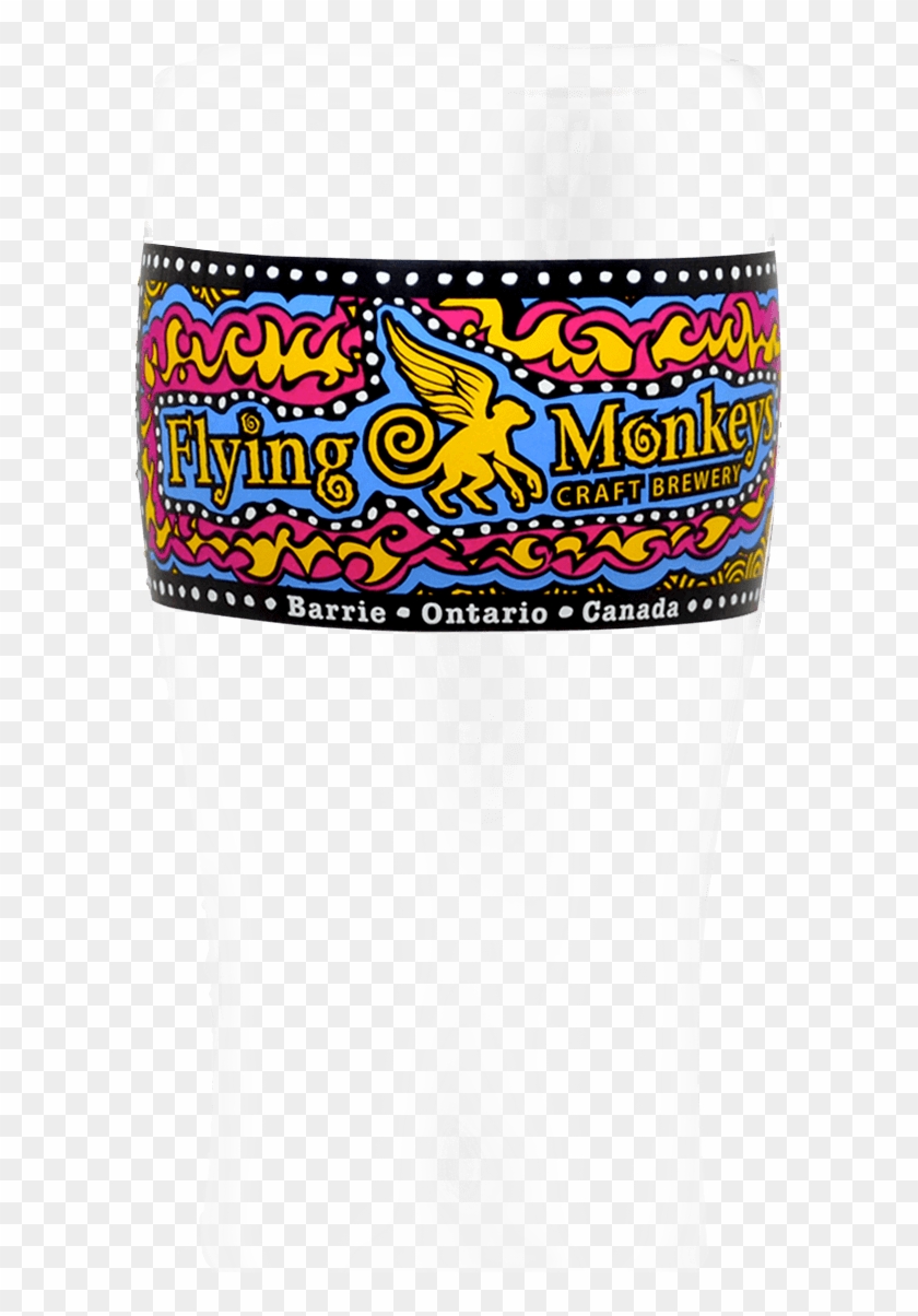 Flying Who Our Brews - Flying Monkey Beer Glass Clipart #4209505