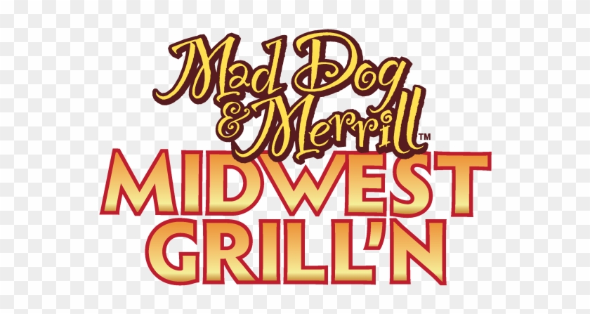 Mad Dog & Merrill Midwest Grill'n - Illustration Clipart