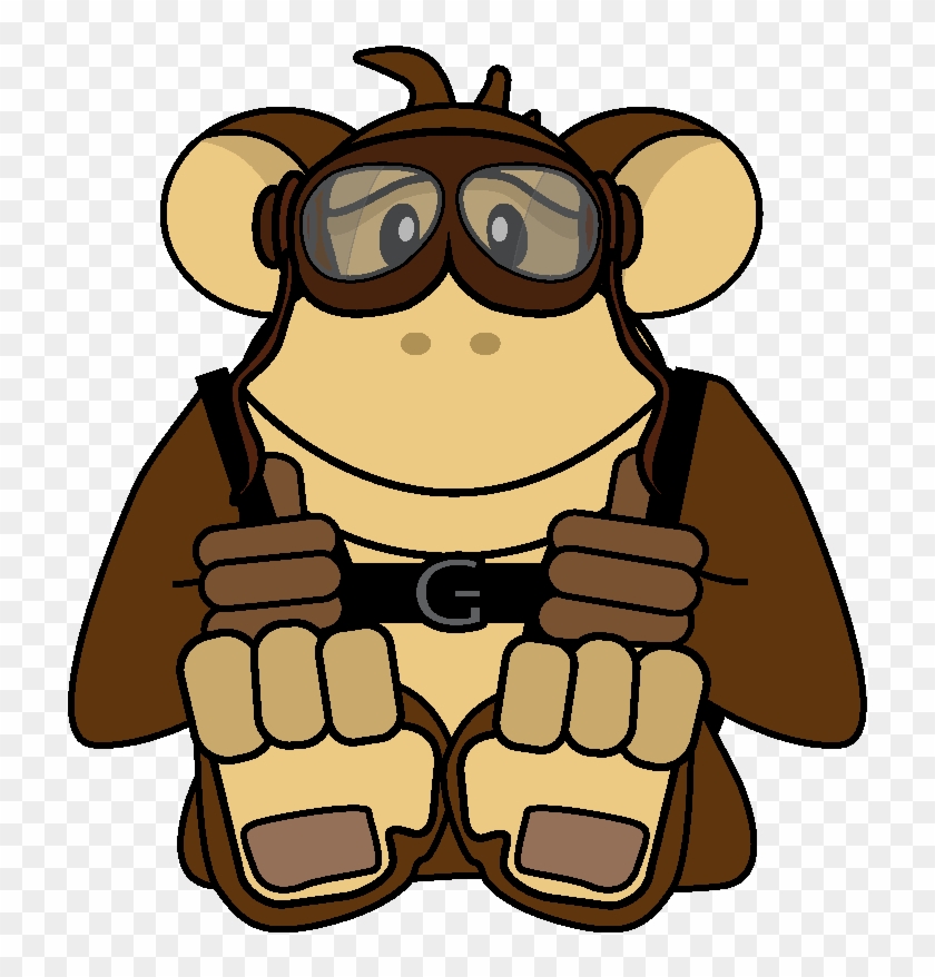 Flyingmonkey - Cartoon Clipart