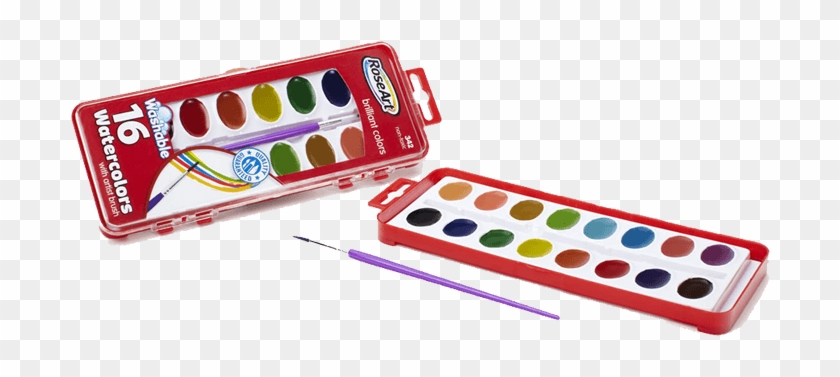 Washable Watercolors - Toy Instrument Clipart #4210092