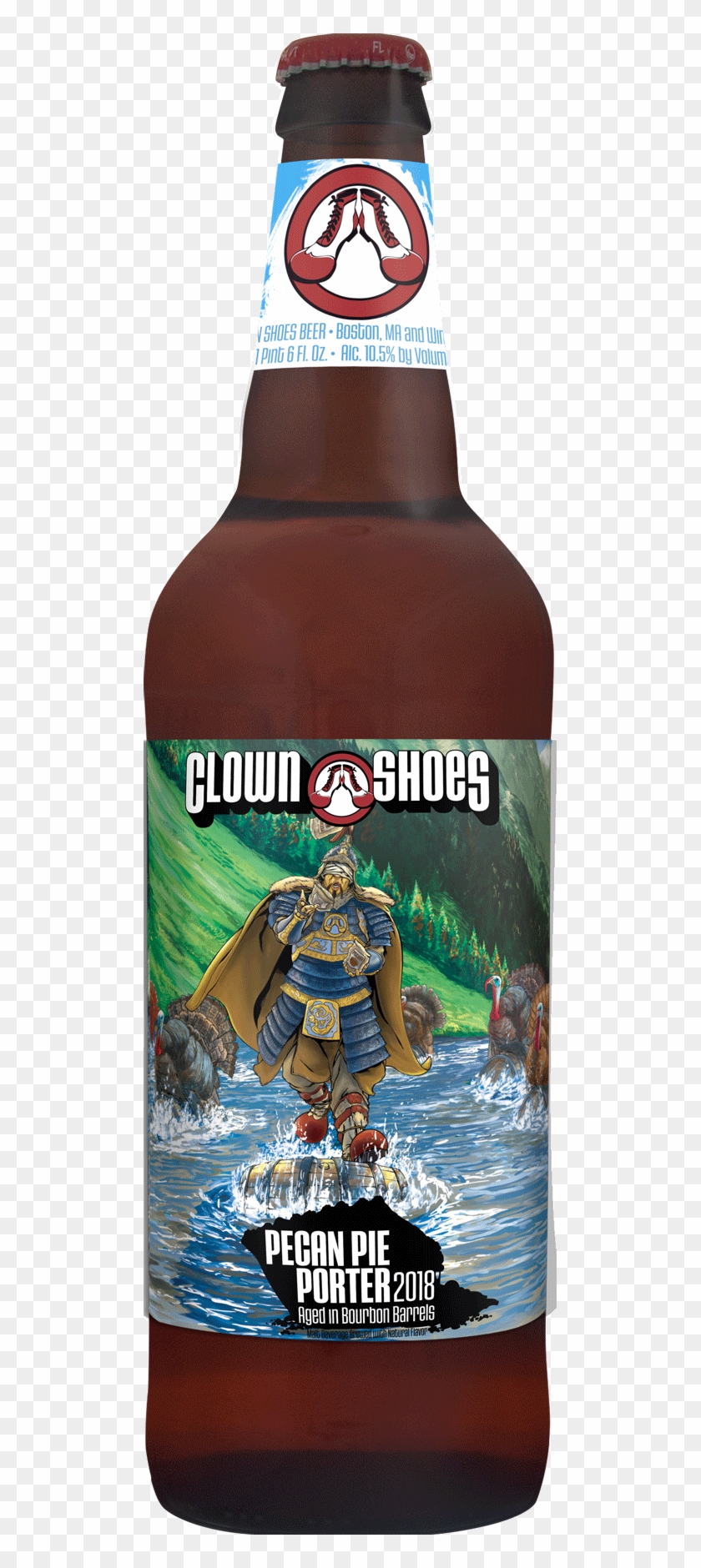 Barrel Aged Pecan Pie Porter - Clown Shoes Beer Clipart #4210096