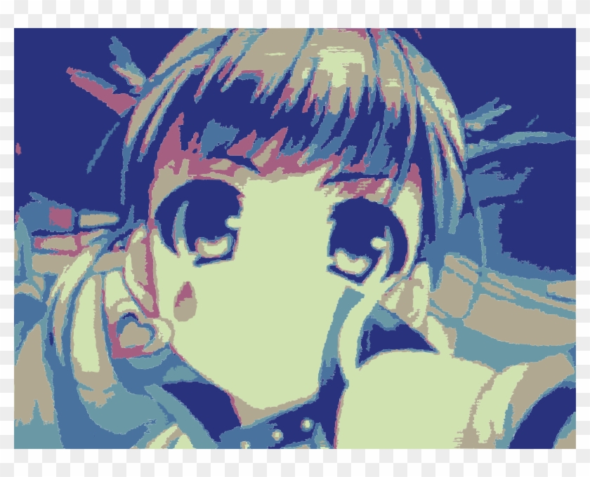 Anime Girl - Clip Art - Png Download #4210631