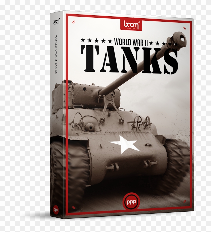 Ww2 Tanks Sound Effects Library Product Box - M4 Sherman Clipart