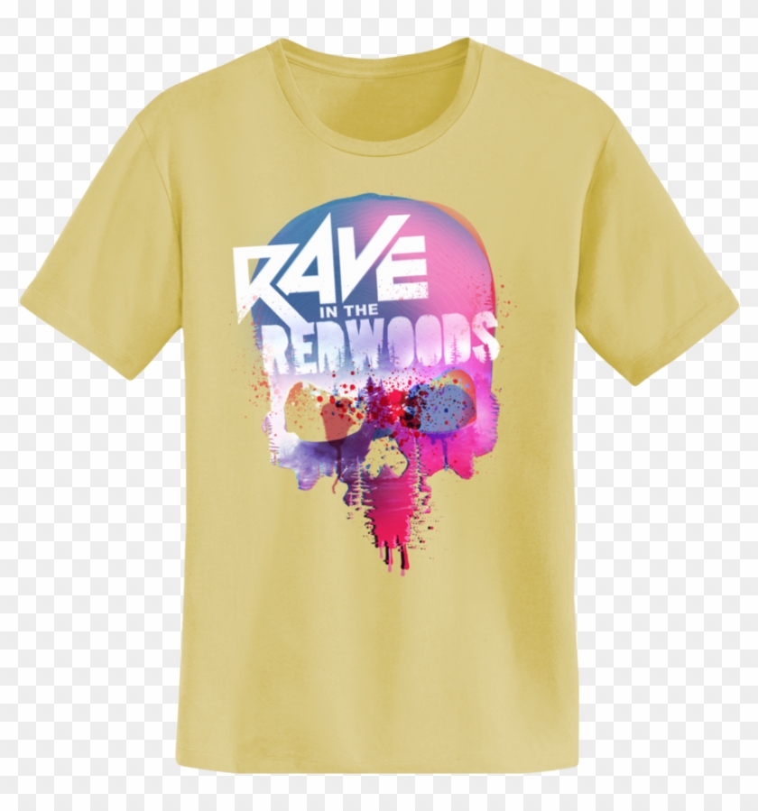 Rave Skull Men's - Active Shirt Clipart