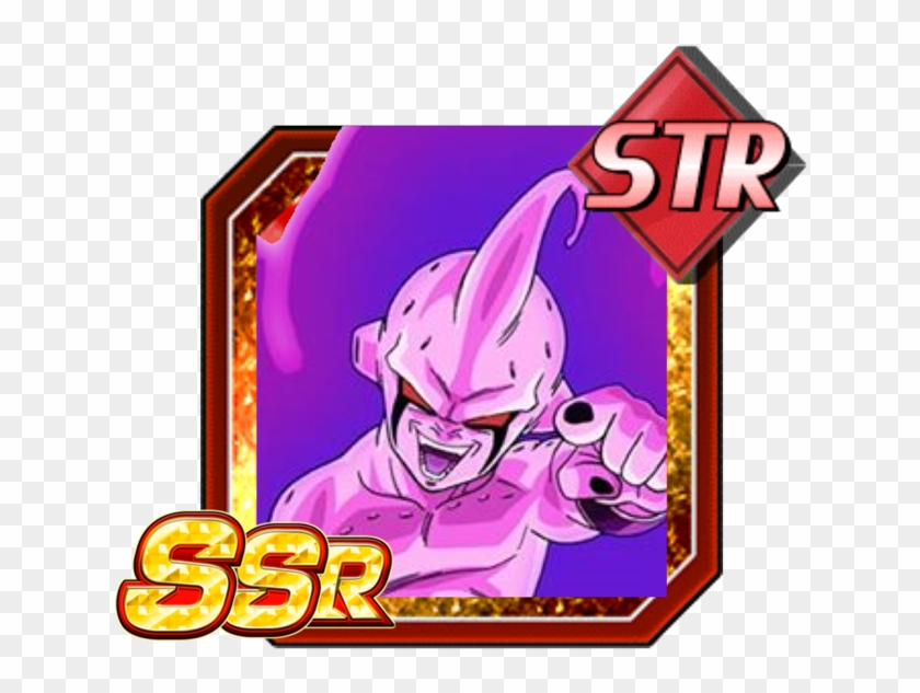 Buu (640x558), Png Download - Vegito Dokkan Battle Str Clipart #4210852