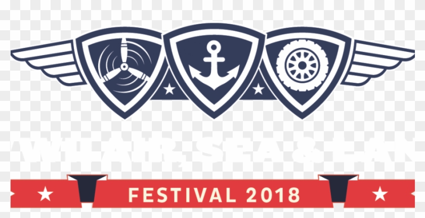 Wwii Air, Sea & Land Festival - Emblem Clipart