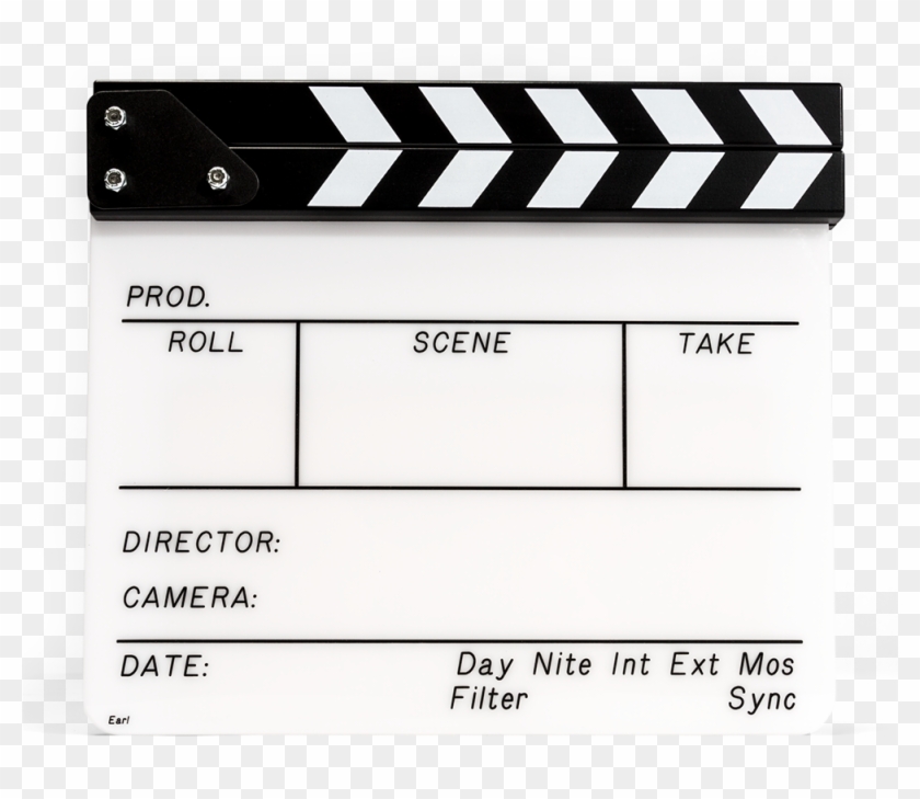 Film Slate Png Clipart #4211141