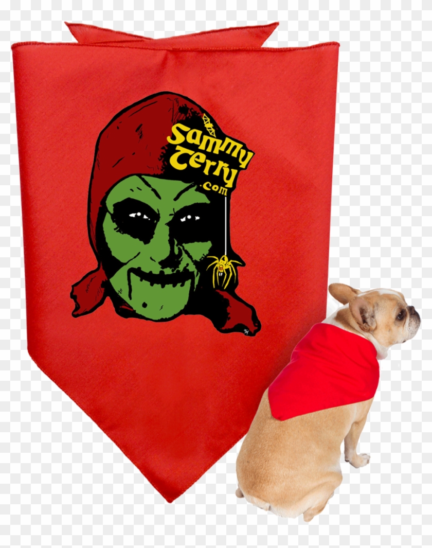 Sammy Head Color Doggie Bandana - Kerchief Clipart