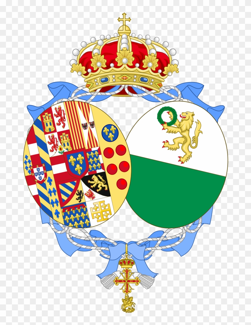 Coat Of Arms Of Camilla, Duchess Of Castro - Infanta Alicia, Duchess Of Calabria Clipart #4211661