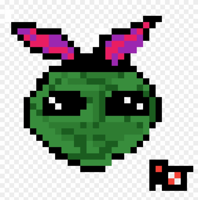 Alien Bandana - Top Down Pixel Knight Clipart