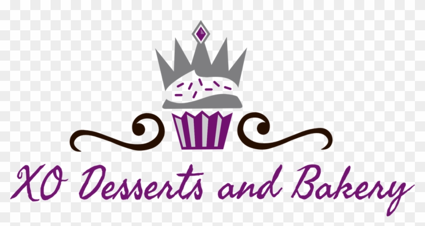 Xo Desserts And Bakery Logo - Tasty Treats Cake Shop Clipart #4211911