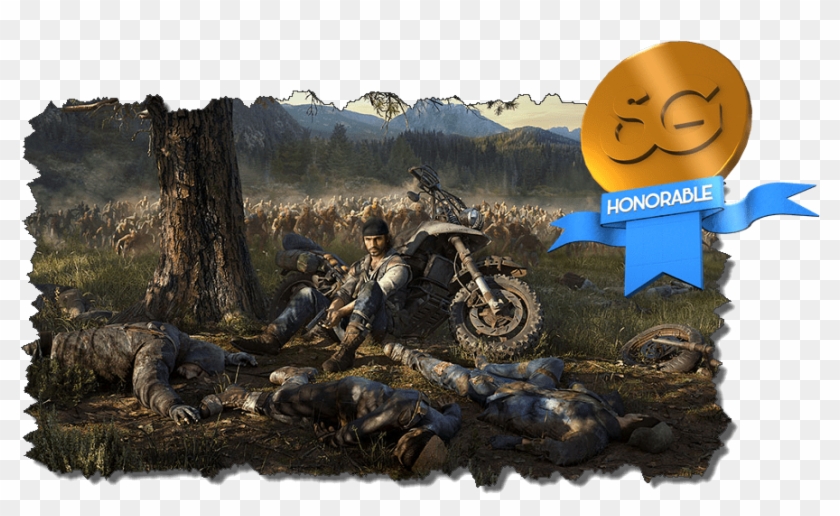 863 Days Gone - Days Gone Key Art Clipart #4211939