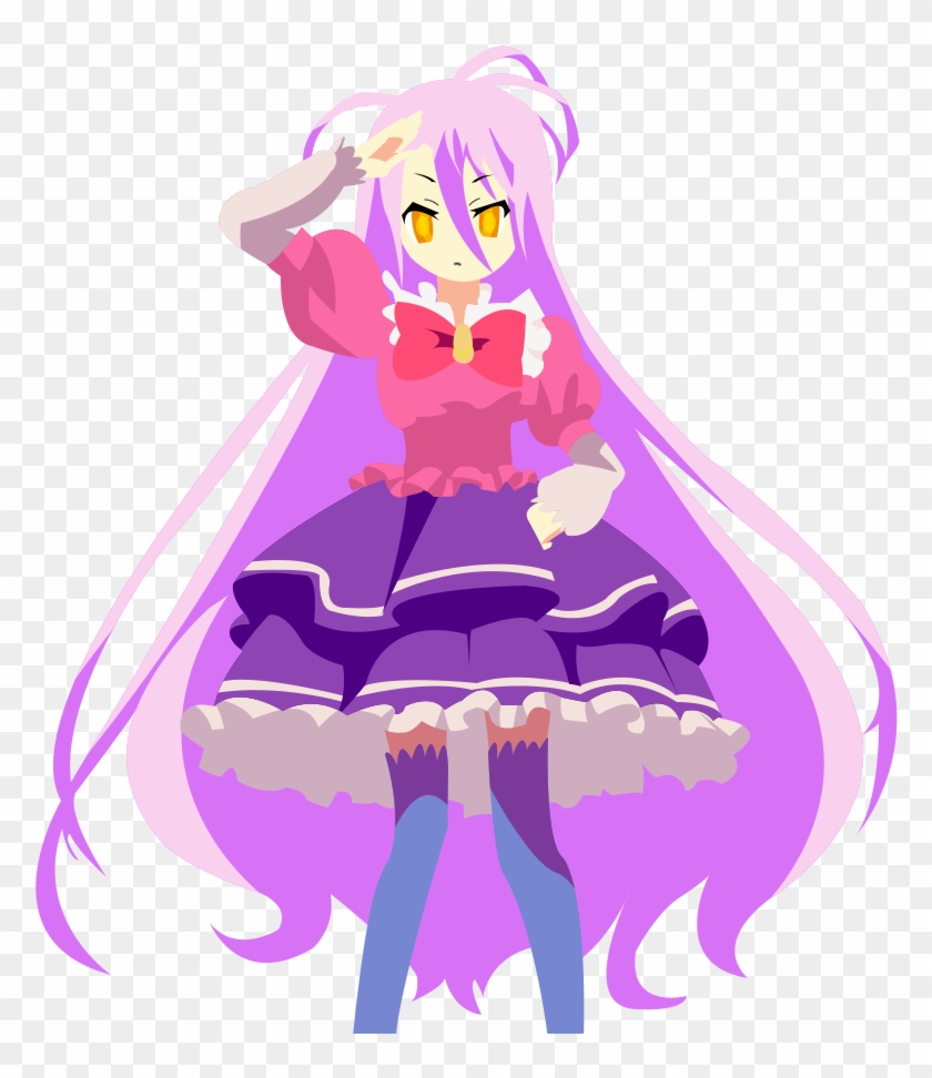 Png - Shiro No Game No Life Chibi Png Clipart