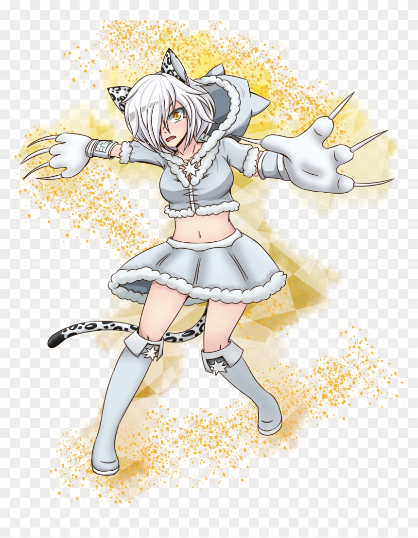 The Snow Leopard - Gacha World Shiro Snow Clipart #4212250