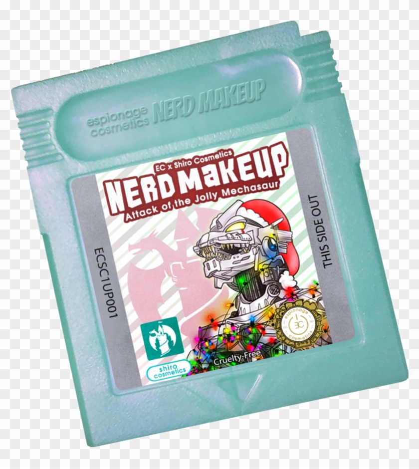 Teal Shimmer Cartridge Compact - Gadget Clipart