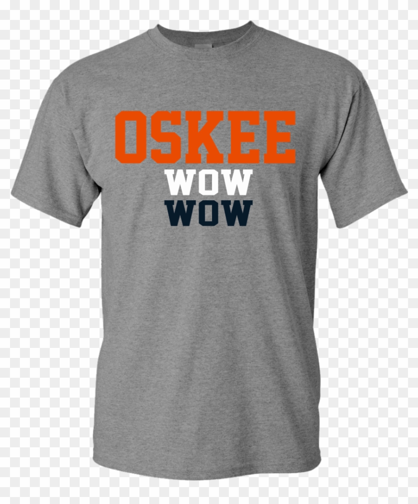 Oskee Wow Wow Word T-shirt - Oskee Wow Wow T Shirt Clipart #4213139
