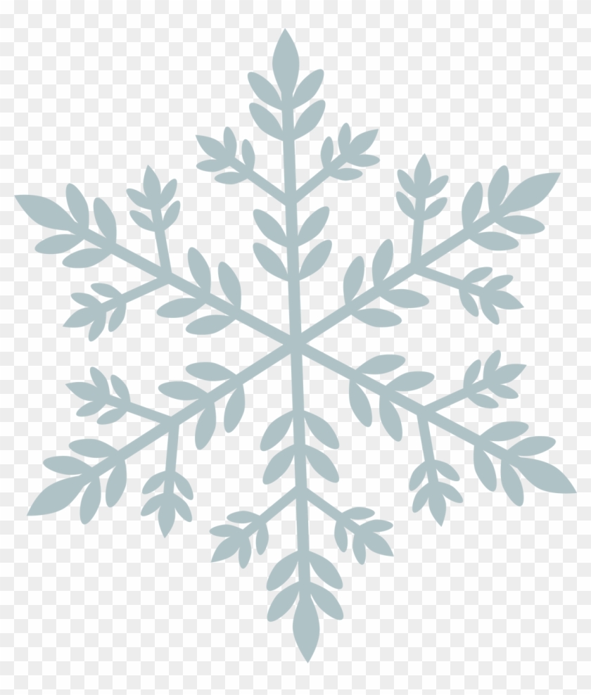 Merry & Bright Snowflake - Snowflake Copos De Nieve Clipart #4213238