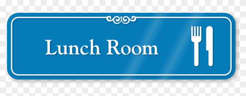Lunch Room Hospital Showcase Sign - Sign Clipart #4213281