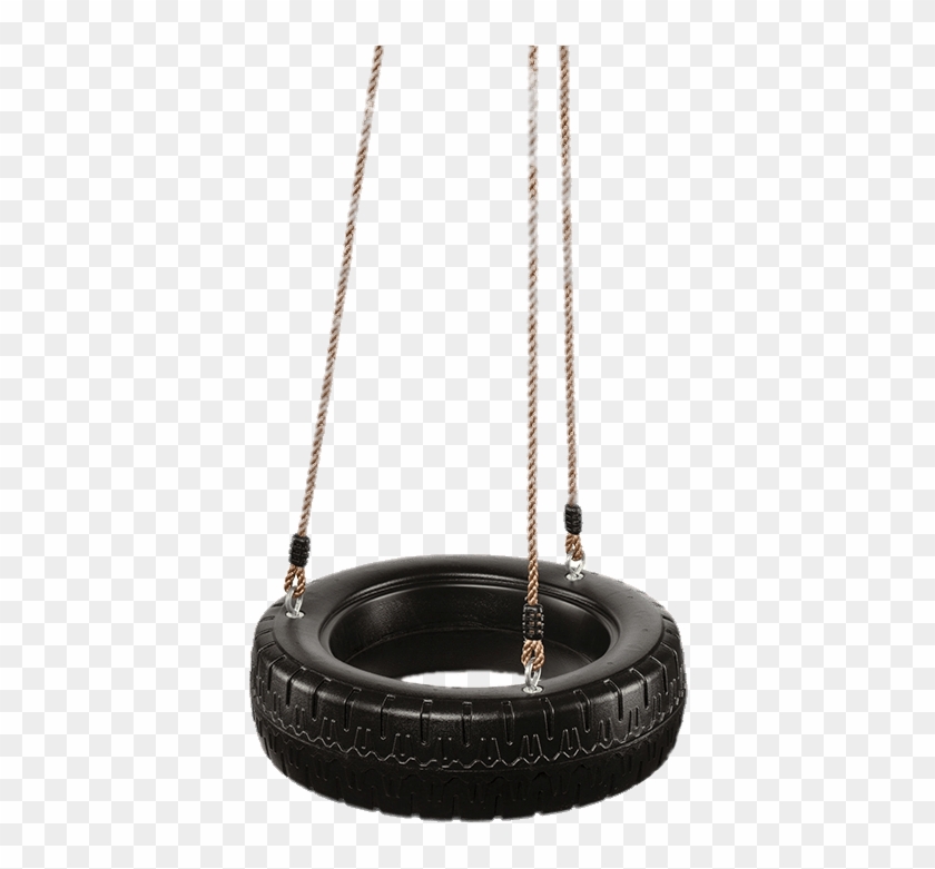 Plastic Tyre Swing - Tyre Swing Clipart #4213282