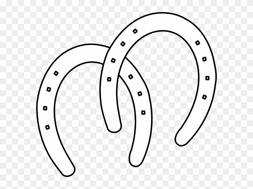 Image Free Horseshoes Clip Art At Clker Com Vector - Double Horseshoes Png Transparent Png #4213573