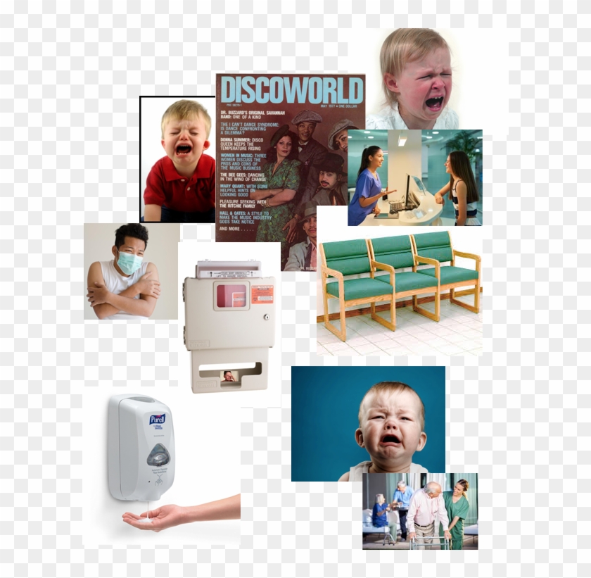 Hospital Waiting Room Starterpack - Collage Clipart