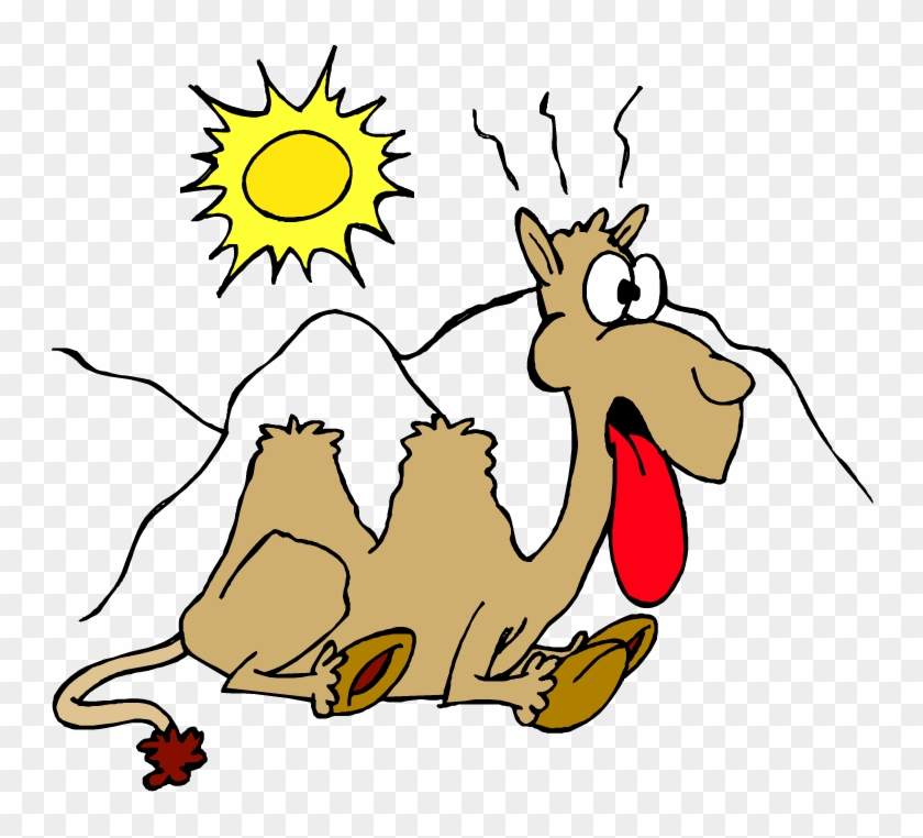 Heat Wave Coming - Panting Clipart - Png Download #4214499