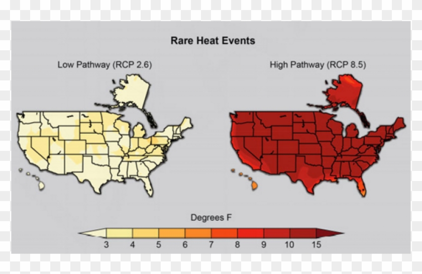 National Climate Assessment - Future Prediction Of Global Warming Clipart #4214758