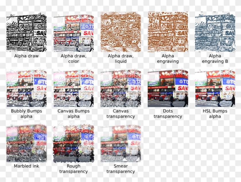 Inkscape Filters Clipart