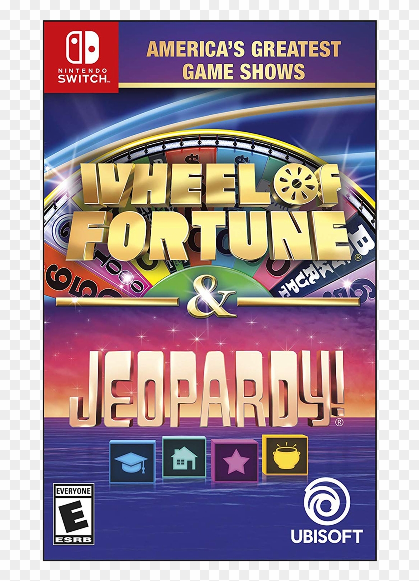 Nintendo Switch - Wheel Of Fortune Jeopardy Switch Clipart #4215521