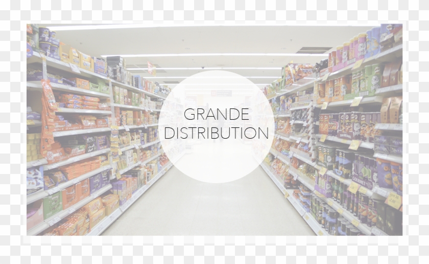 Grande Distribution Png - Supermarket Aisle Clipart #4215822