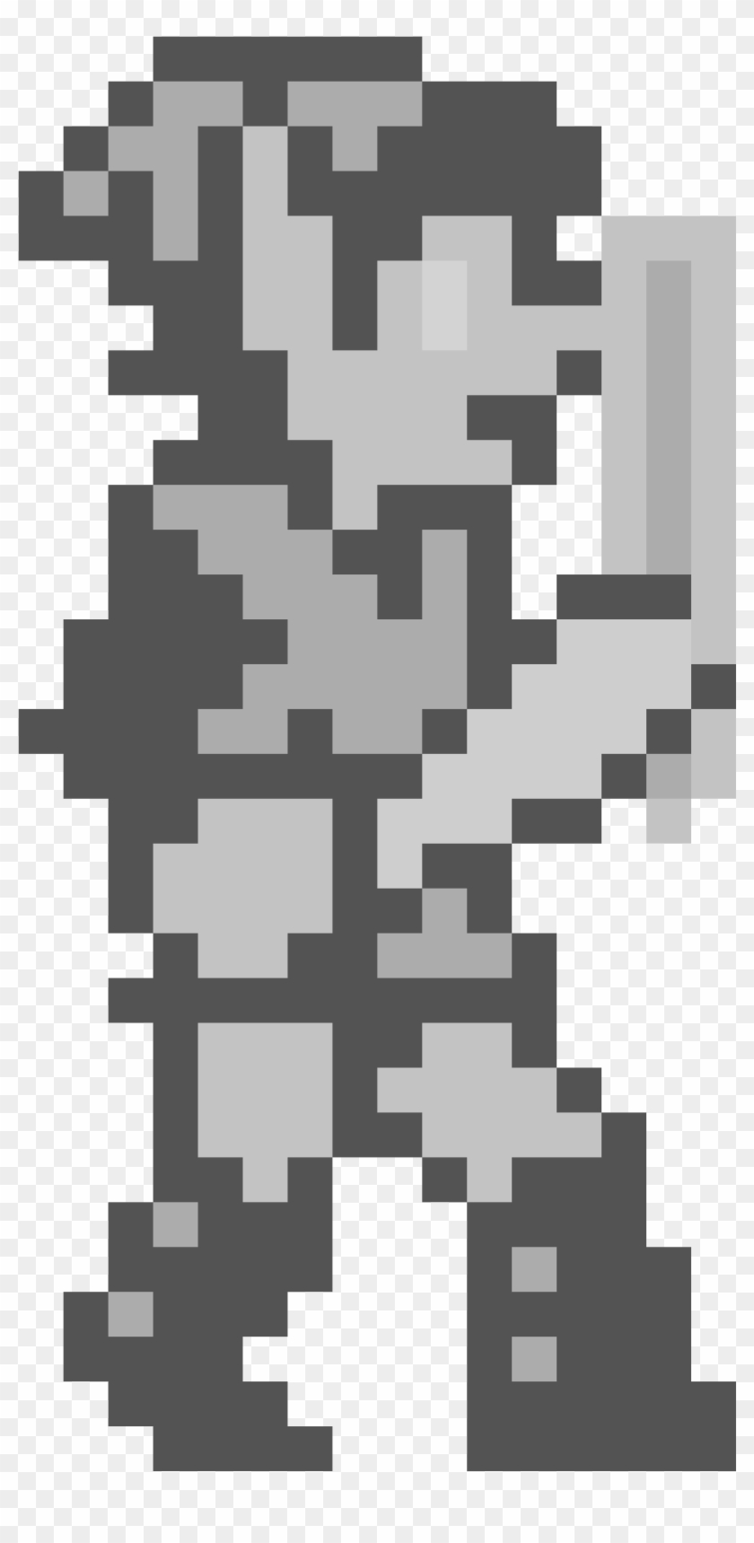 Pixel Link - Zelda 2 Sprite Clipart #4216436