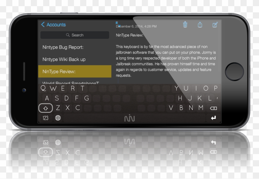 Nintype Landscape - Smartphone Clipart #4216546