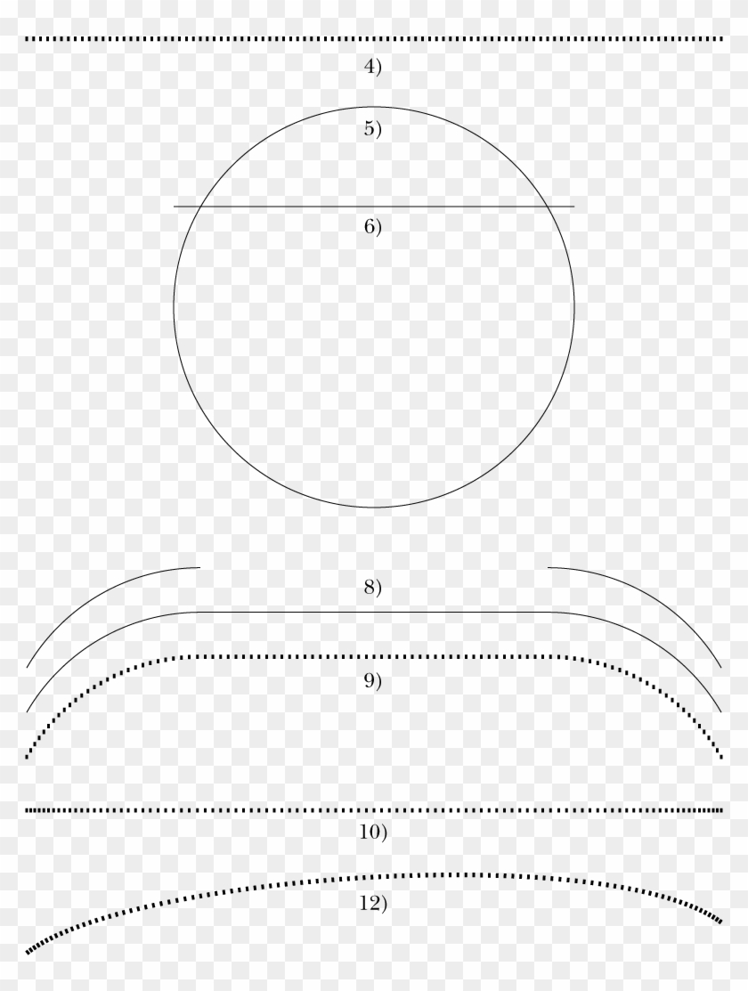 Some Of The Steps Shown - Circle Clipart