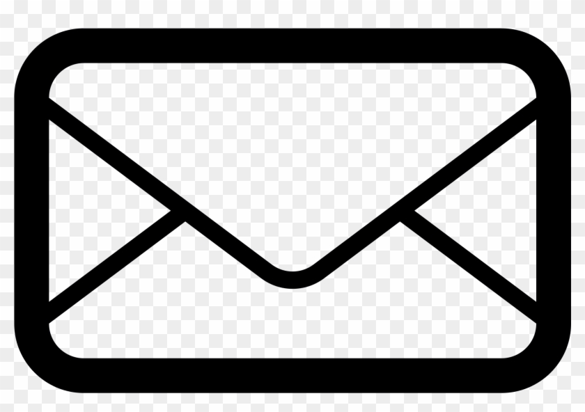 File - Linecons Envelope - Svg - Email Png Preto Clipart #4216791