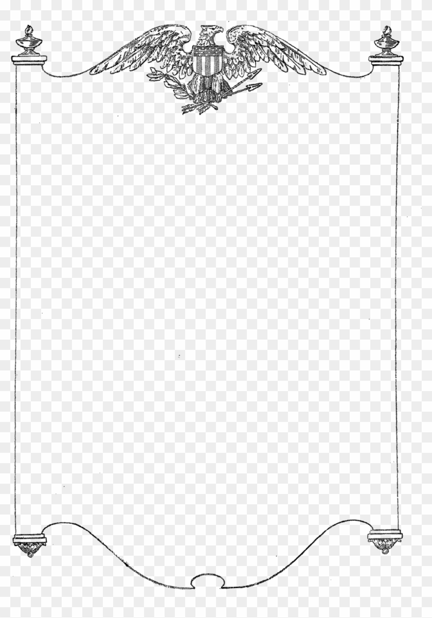 Digital Border Downloads - Drawing Clipart #4217407