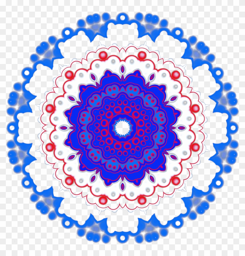 Patriotic Mandala Clipart