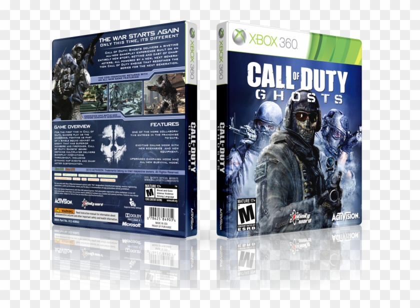 Call Of Duty - Call Of Duty Ghosts Box Clipart #4217557