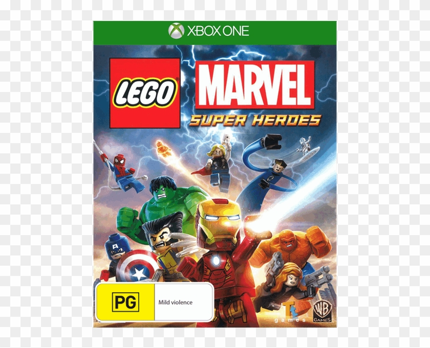 Lego Marvel Super Heroes - Lego Marvel Super Heroes Ps4 Clipart #4217657