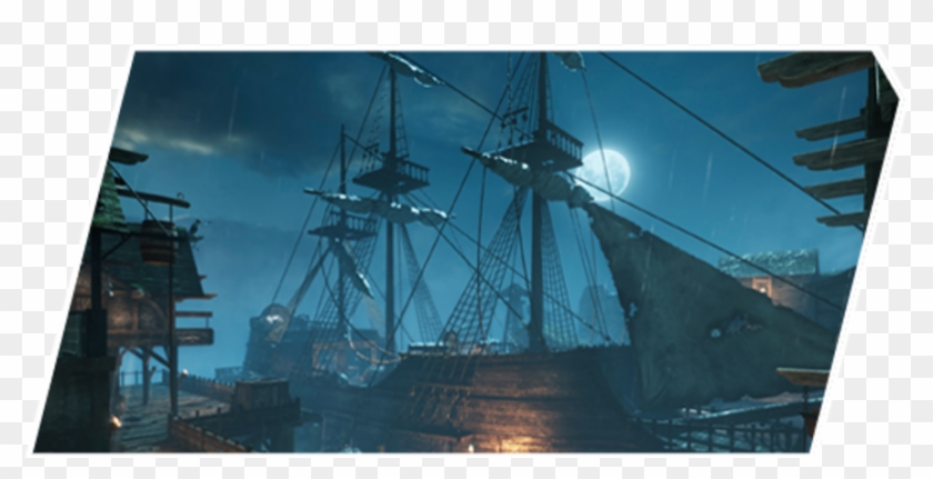Cod Ghosts Pirate Ship Clipart #4217873
