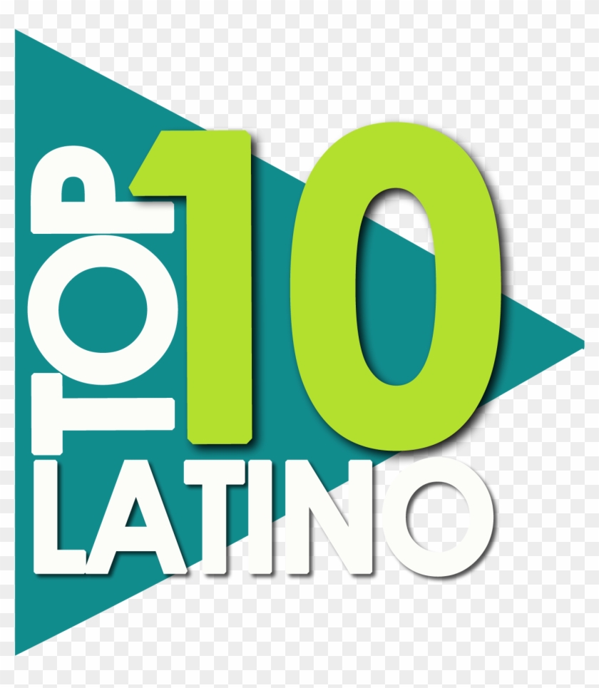 Top 10 Latino - Top 10 Png Clipart #4217903