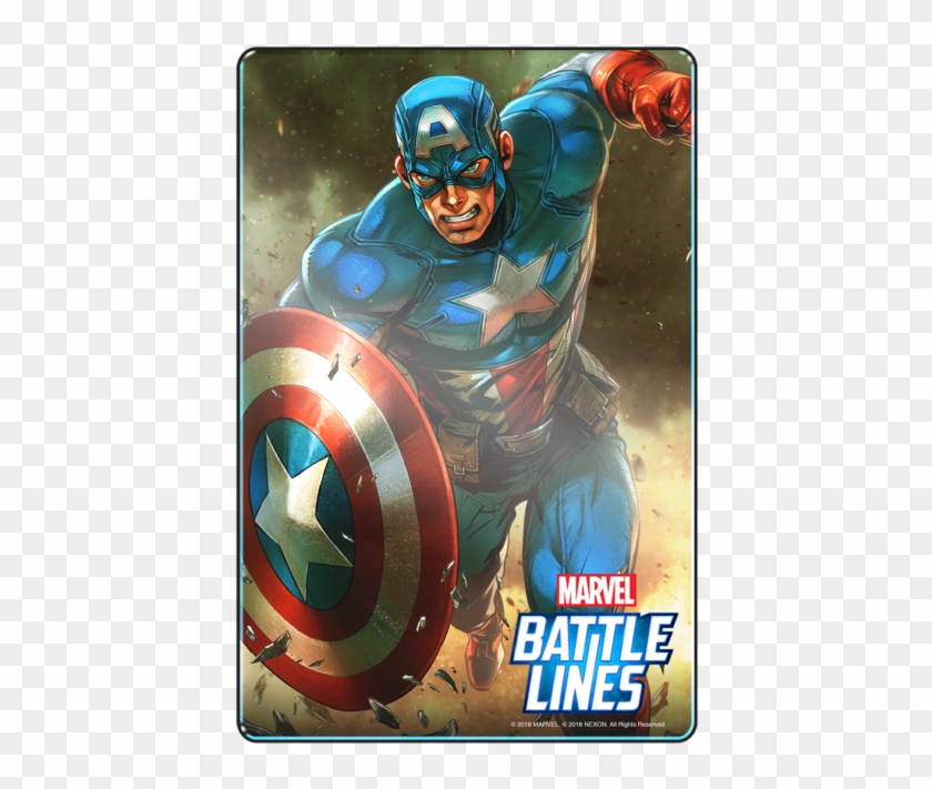 There Are A Wide Variety Of Different Special Abilities - Marvel Battle Lines Cards Clipart #4218161