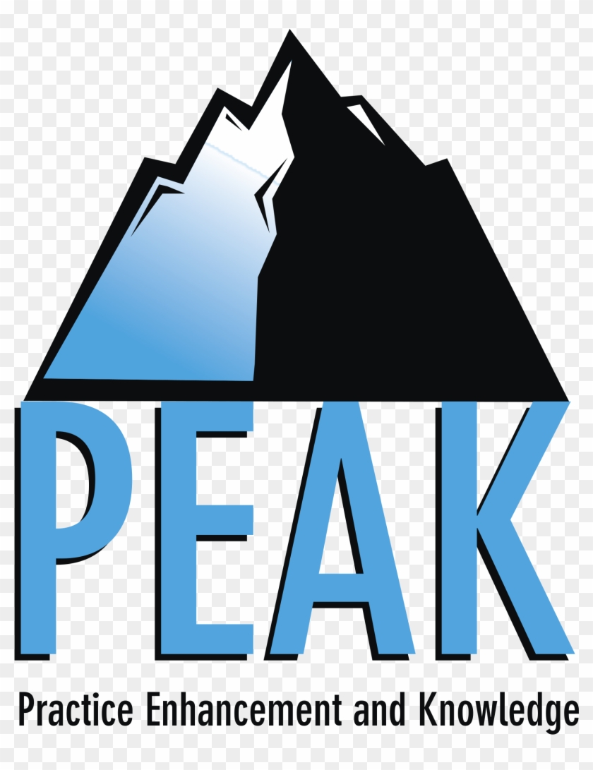 Peak Logo Png Transparent - Mountain Peak Clipart
