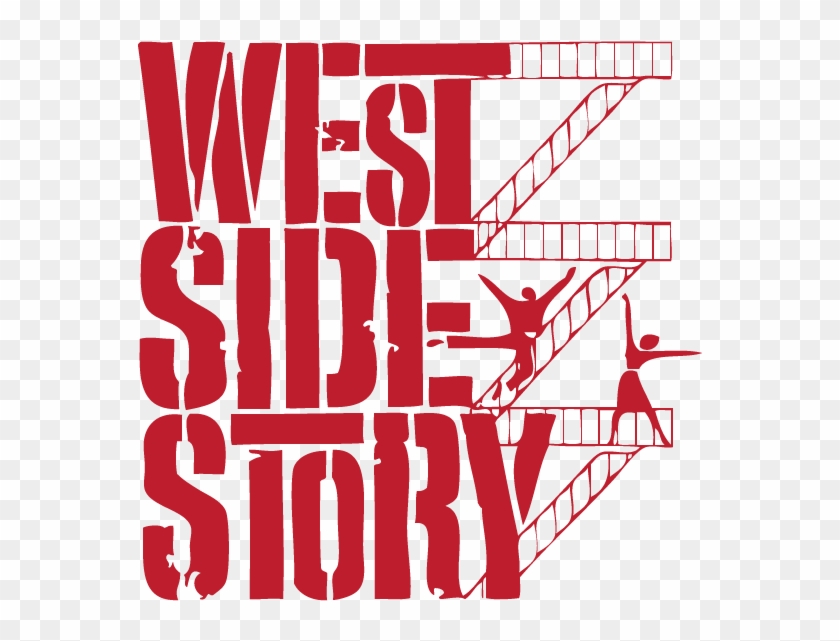 West Side Story Logo Red - West Side Story Musical Logo Clipart #4218600