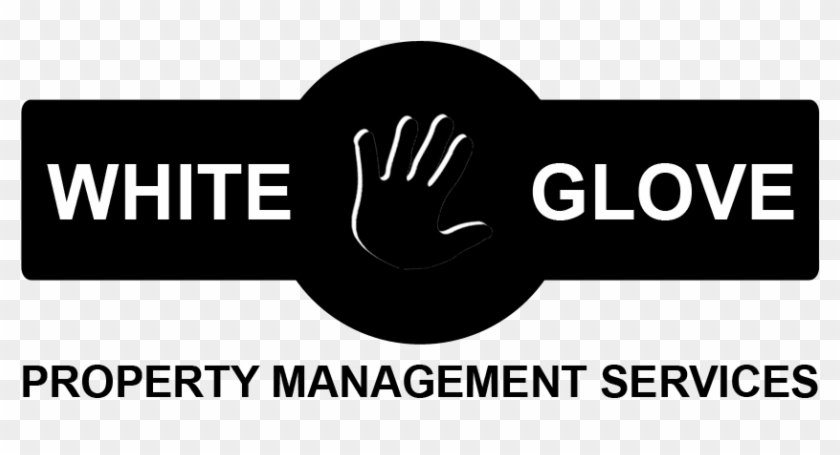 White Glove Property Logo - Hand Clipart #4219114