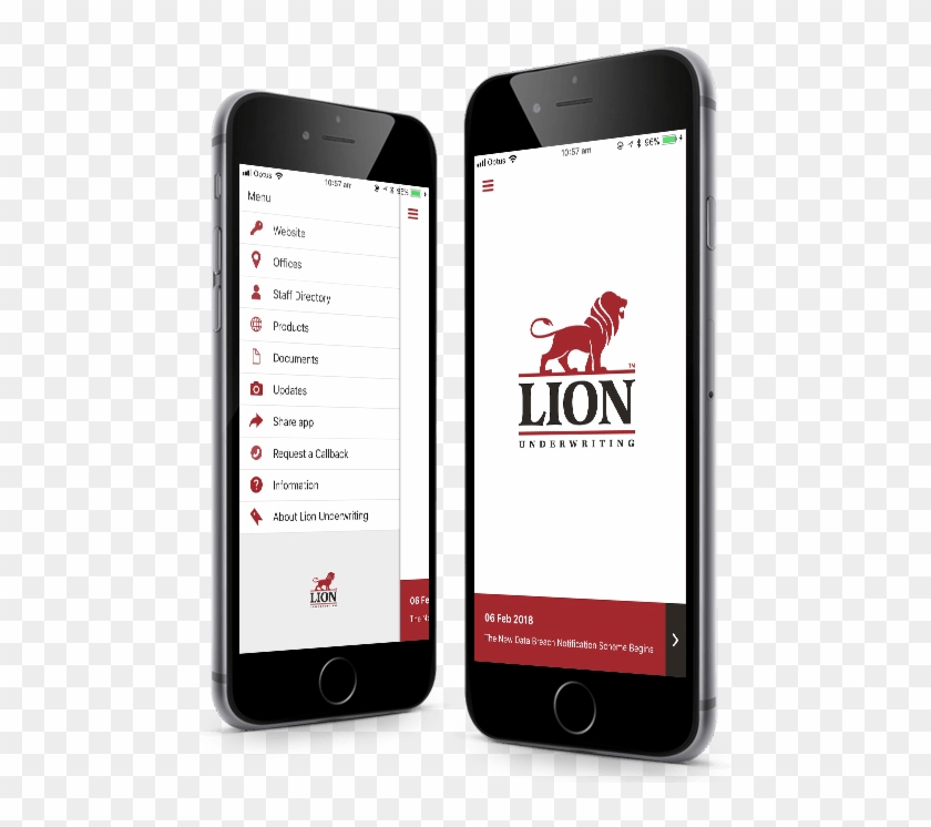 Lion-mockup - Iphone Clipart #4219993