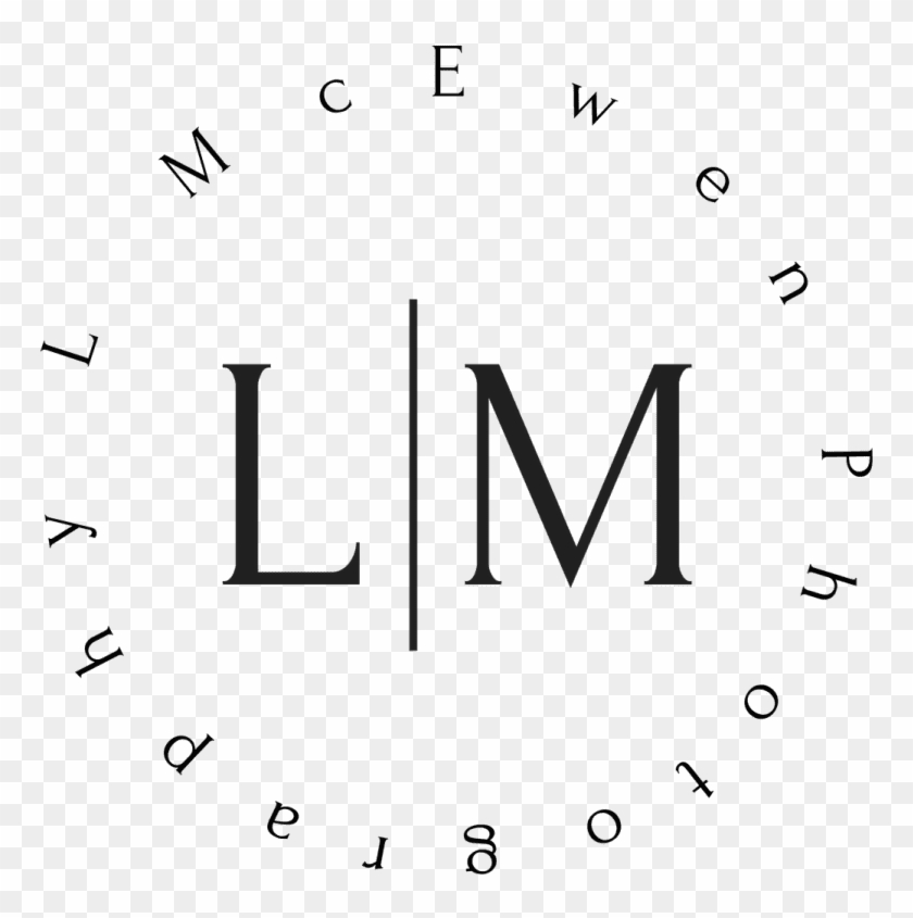L Mcewen Photography Logo - Calligraphy Clipart