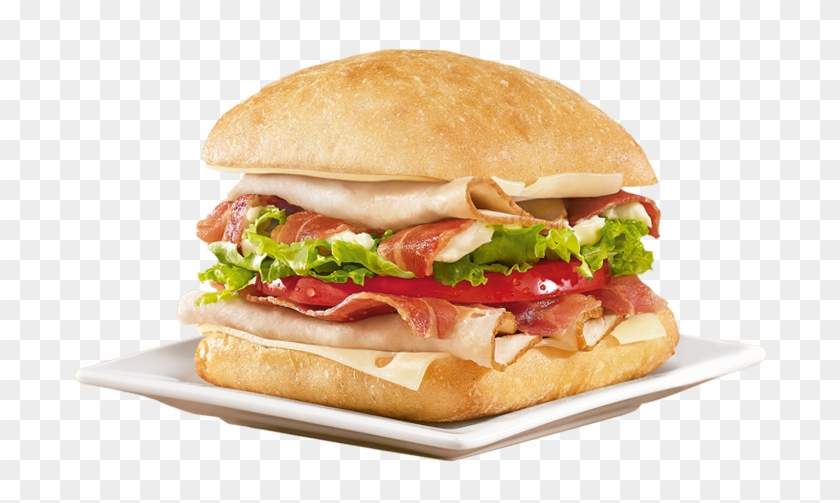 Turkey Blt - Hamburguer Com Presunto Png Clipart