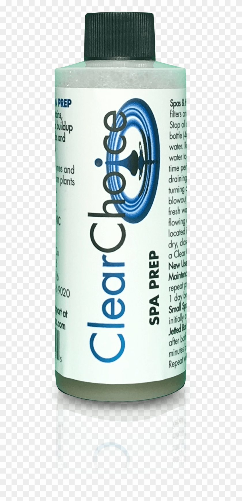 Natural Hot Tub Chemicals - Bottle Clipart