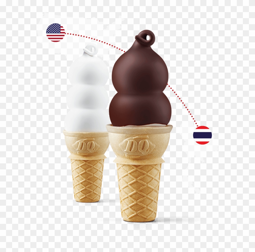 So, He Invented A Unique Ice Cream Recipe Made With - Ice Cream Cone Clipart